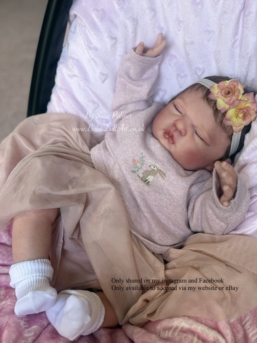 Bambola reborn baby girl sugar - bambola,